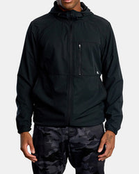 RVCA YOGGER ZIP-UP HOODED JACKET II - BML