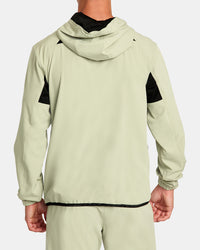RVCA YOGGER ZIP-UP HOODED JACKET II - GHE0