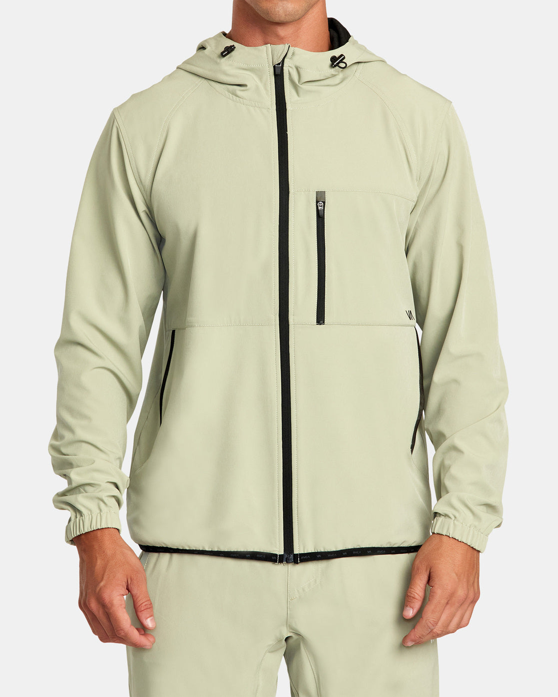 RVCA YOGGER ZIP-UP HOODED JACKET II - GHE0 – Work It Out