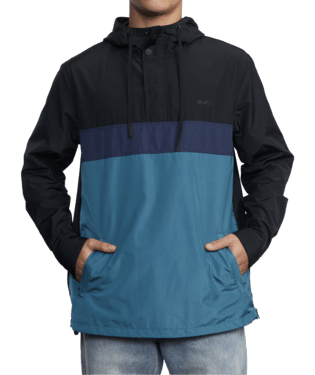 RVCA MEYER PACKABLE ANORAK JACKET - RVB