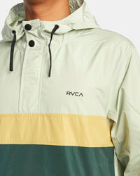 RVCA MEYER PACKABLE ANORAK JACKET - GDS0