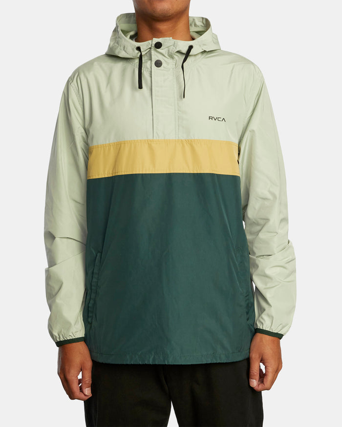 RVCA MEYER PACKABLE ANORAK JACKET - GDS0