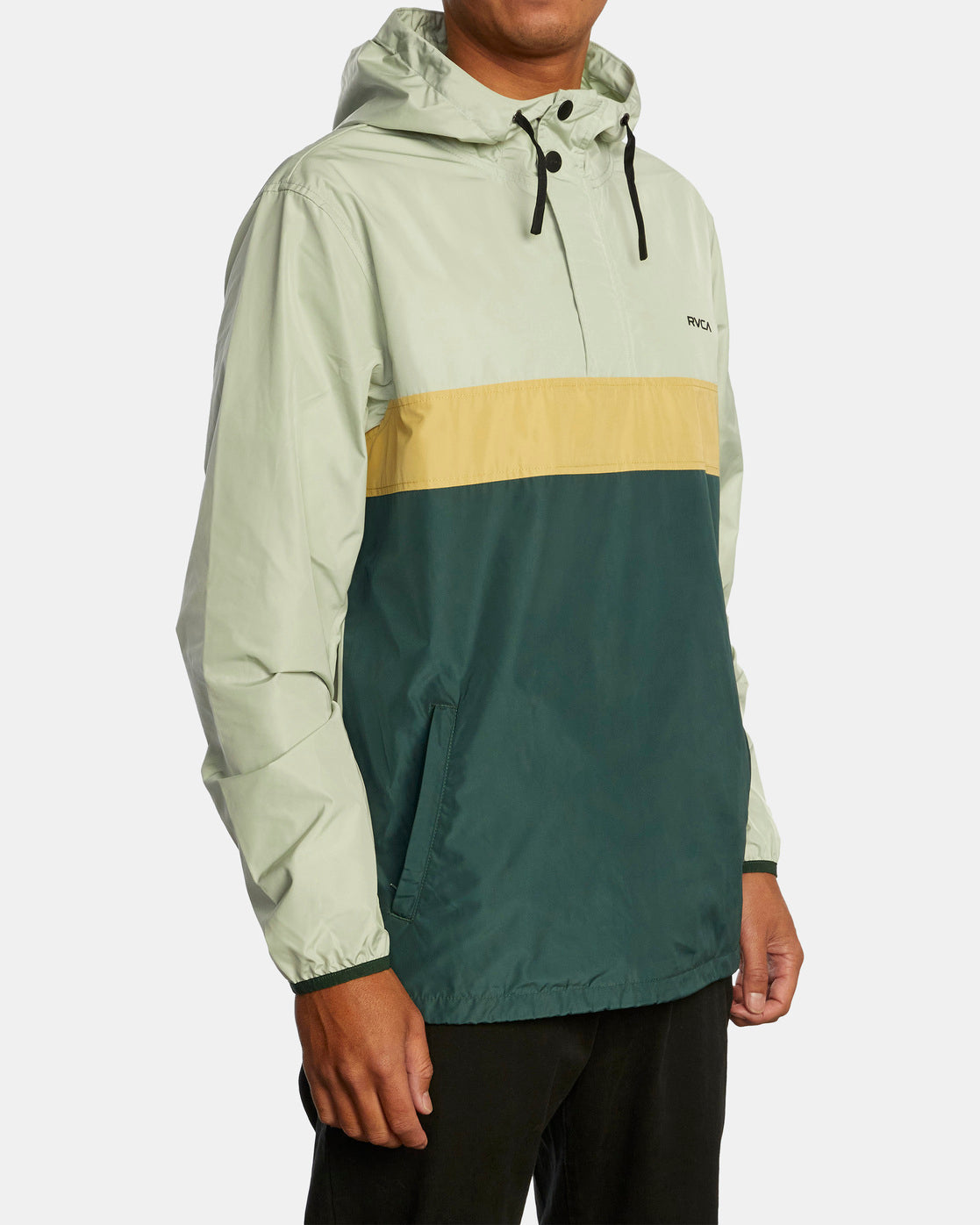 RVCA MEYER PACKABLE ANORAK JACKET - GDS0