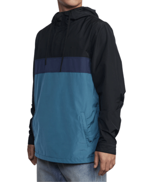 RVCA MEYER PACKABLE ANORAK JACKET - RVB