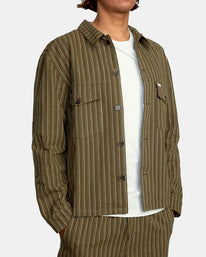 RVCA NEUTRAL UTILITY OVERSHIRT - TOB