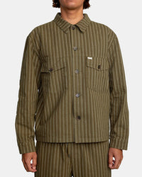 RVCA NEUTRAL UTILITY OVERSHIRT - TOB
