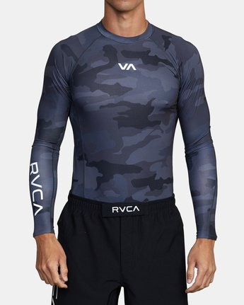 RVCA SPORT RASHGUARD - CAM