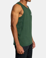 RVCA SPORT VENT BIG PIN HEX TANK TOP - GZH0