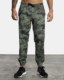 RVCA YOGGER STRETCH TRACK PANT - GNR6