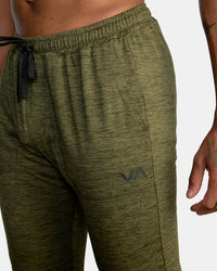 RVCA CABLE SWEATPANTS - OLV
