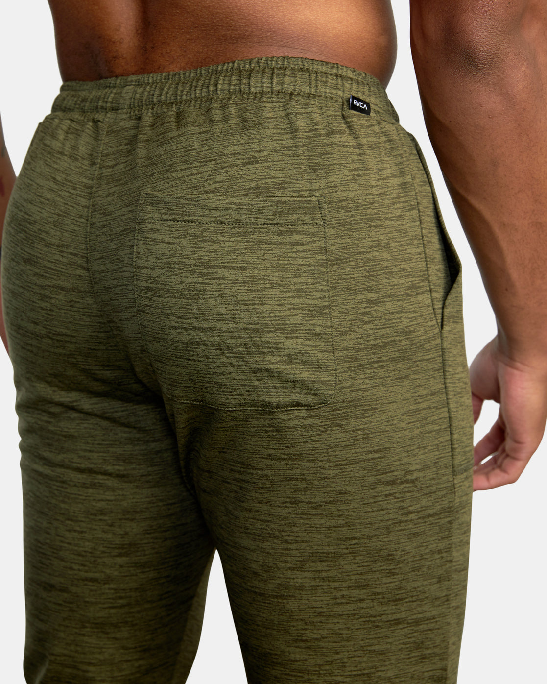 RVCA CABLE SWEATPANTS - OLV