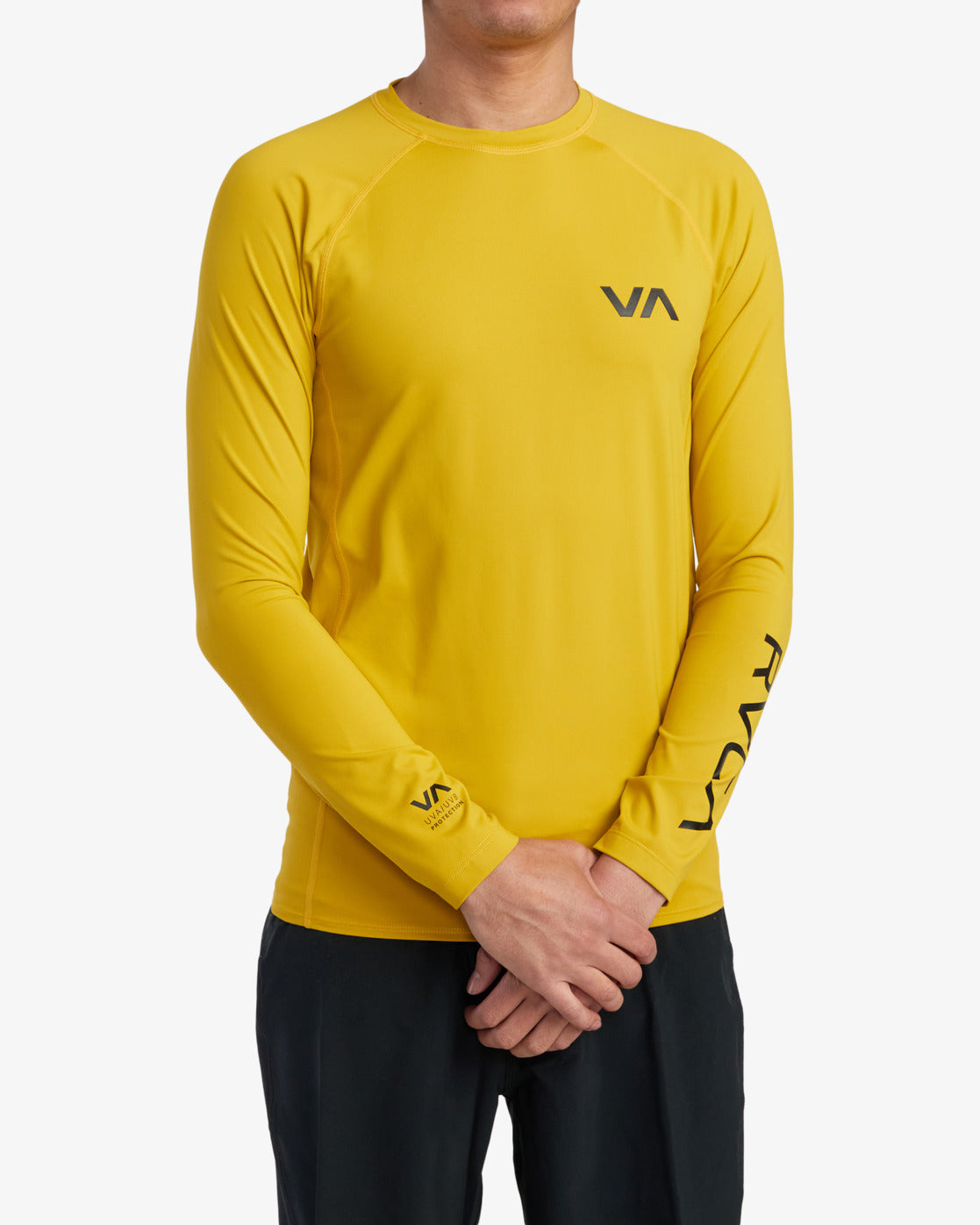 大人気☆【RVCA】 Long Sleeve Rashguard (ラシュガード) 大人気☆【RVCA】 Long Sleeve Rashguard (ラシュガード) (RVCA
