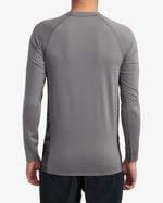 RVCA ISLAND HEX LONG SLEEVE RASHGUARD - CHA