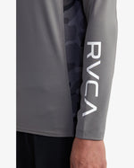 RVCA ISLAND HEX LONG SLEEVE RASHGUARD - CHA