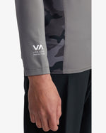 RVCA ISLAND HEX LONG SLEEVE RASHGUARD - CHA