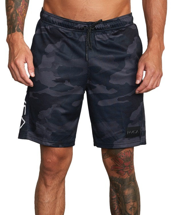 RVCA VA MESH 17" WORKOUT SHORT - CAM