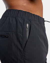 RVCA OUTSIDER PACKABLE SHORTS - BLK