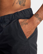 RVCA OUTSIDER PACKABLE SHORTS - BLK