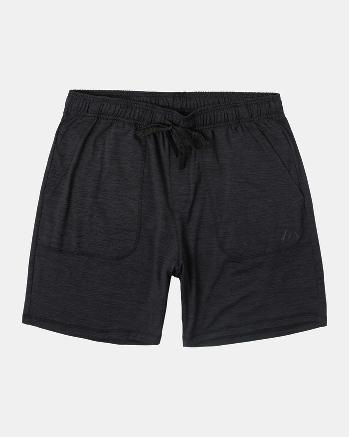 RVCA C-ABLE ELASTIC WALKSHORTS 17" - BLK