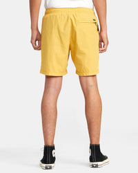 RVCA BRODIE 2 HYBRID ELASTIC SHORTS 17" - VGD