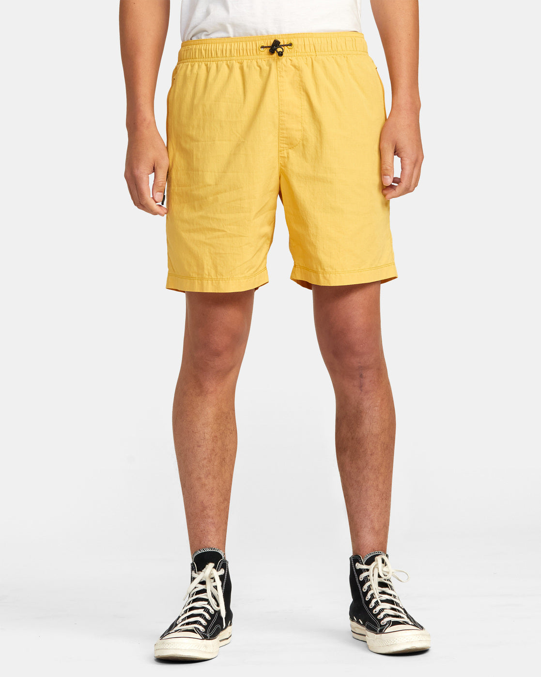 RVCA BRODIE 2 HYBRID ELASTIC SHORTS 17" - VGD