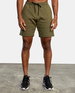 RVCA HAWAII SPORT ELASTIC WALKSHORTS IV 17" - OLV