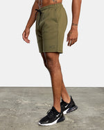 RVCA HAWAII SPORT ELASTIC WALKSHORTS IV 17" - OLV