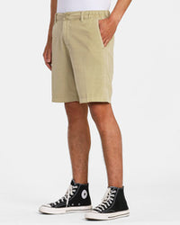 RVCA ALL TIME COASTAL RINSED HYBRID 19" SHORT - KHA