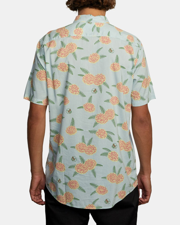 RVCA LUKE P FLORAL SS - GNT