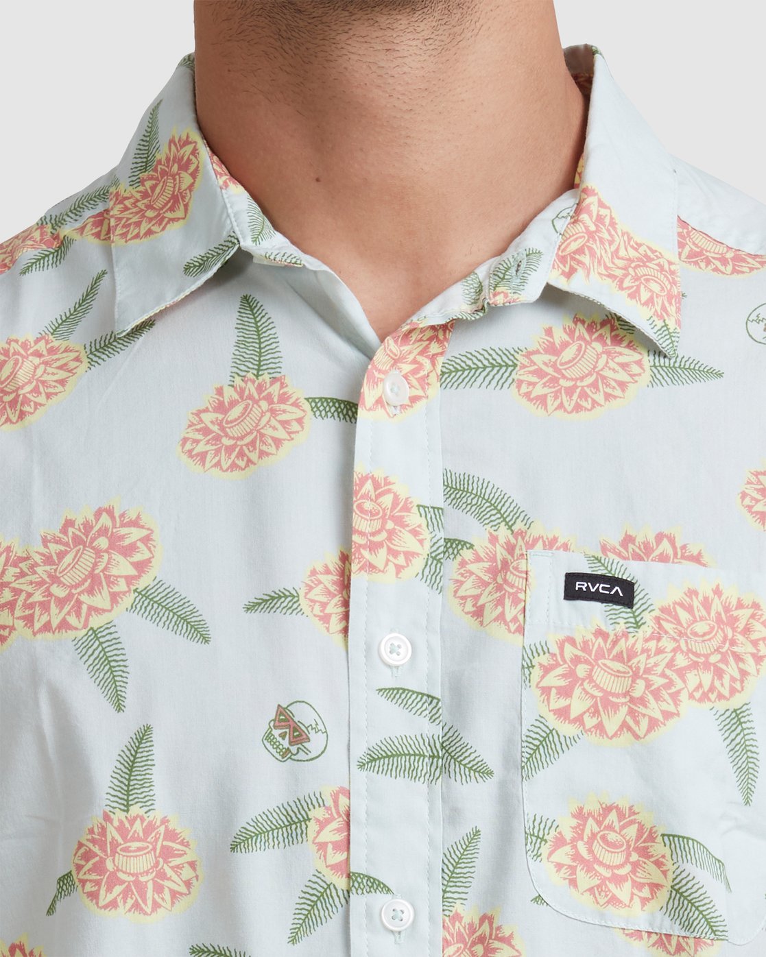 RVCA LUKE P FLORAL SS - GNT