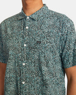 RVCA MICRO CAT SHORT SLEEVE SHIRT - TEA