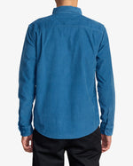 RVCA FREEMAN CORDUROY LONG SLEEVE SHIRT - BQM0