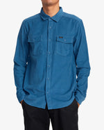 RVCA FREEMAN CORDUROY LONG SLEEVE SHIRT - BQM0