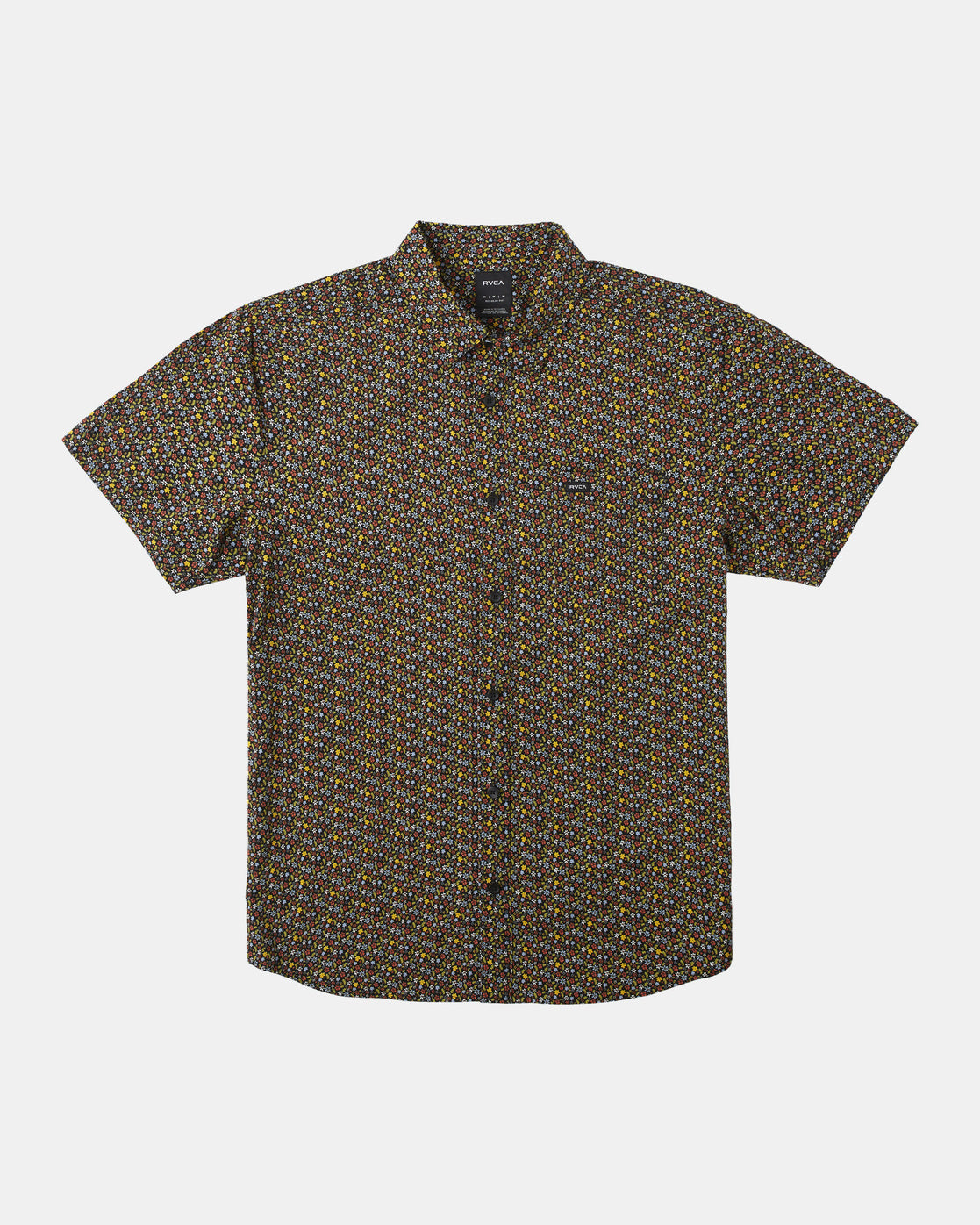 RVCA MICRO GARDEN SHORT SLEEVE SHIRT - MUL