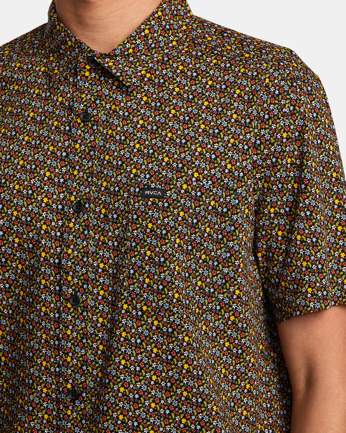 RVCA MICRO GARDEN SHORT SLEEVE SHIRT - MUL