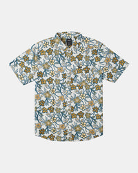 RVCA EVENING FLORAL SHIRT - SLB