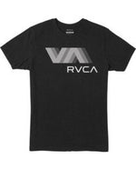 RVCA VA RVCA BLUR SS PERFORMANCE TEE - BLK