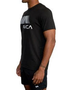 RVCA VA RVCA BLUR SS PERFORMANCE TEE - BLK