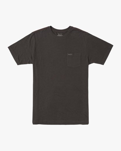 RVCA PTC STANDARD WASH SHORT SLEEVE TEE - PTK
