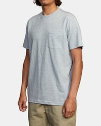RVCA PTC STANDARD WASH SS TEE - HGR