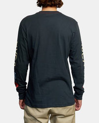 RVCA ANP LONG SLEEVE TEE - BLK