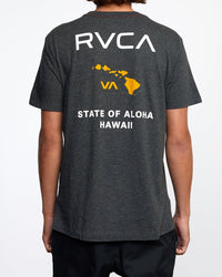STATE OF ALOHA SHORT SLEEVE TEE - BLACK