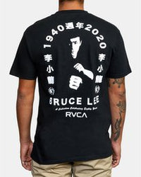 RVCA EIGHTY YEARS SS TEE - BLK