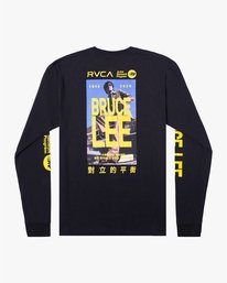RVCA AS YOU THINK LS TEE - BLK