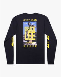 RVCA AS YOU THINK LS TEE - BLK