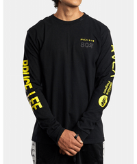 RVCA AS YOU THINK LS TEE - BLK
