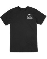 RVCA PE SHORT SLEEVE TEE - BLK