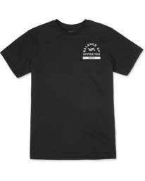 RVCA PE SHORT SLEEVE TEE - BLK