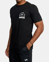RVCA PE SHORT SLEEVE TEE - BLK