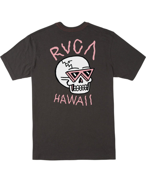 RVCA SKULL SHRED SS - PTK